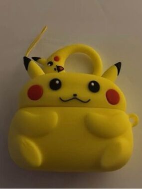 Pikachu yellow airpod pro case